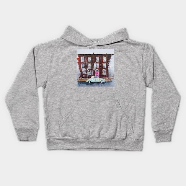 N1 Islington Kids Hoodie by @byleighart